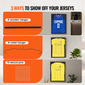 Jersey Display Frame 610x812mm Large Black UV Protection Glass
