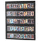 Graded Sports Card Display Case 35 Slot 617x775mm UV Protection