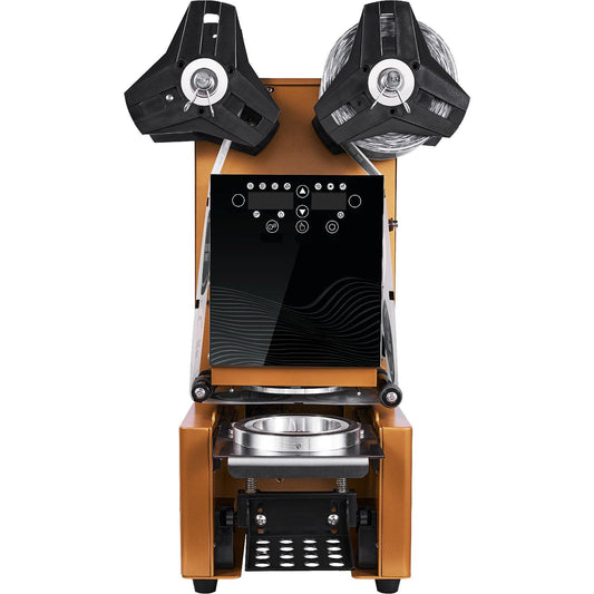 Automatic Cup Sealer Machine 500-650 Cups/H 90/95mm Boba Tea