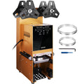 Automatic Cup Sealer Machine 500-650 Cups/H Boba Tea 90-95mm