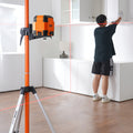 Laser Level Tripod 40-134in Adjustable Aluminium Heavy Duty Mount