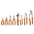 8 Piece Pliers Set High Carbon Steel Groove Joint Linesman Long Nose