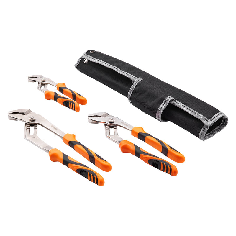 Groove Joint Pliers Set 3-Piece Water Pump 12