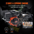 Devanti Gas Pressure Washer 3600 PSI 2.6 GPM 210cc 5 Nozzles
