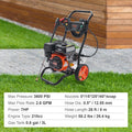 Devanti Gas Pressure Washer 3600 PSI 2.6 GPM 210cc 5 Nozzles