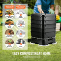 Worm Composter 5-Tray 50L Worm Farm Bin Indoor Outdoor