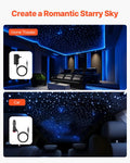 Starlight 450pcs Fiber Optic Star Ceiling Light Kit 16W RGBW Bluetooth