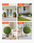 Artiss 584mm Artificial Topiary Ball Boxwood Fake Plant Green Decor