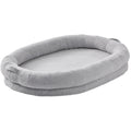 Human Dog Bed 1825x1220x254mm Washable Faux Rabbit Fur