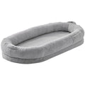 Human Dog Bed 1720x890mm Washable Faux Rabbit Fur Large