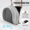 Human Dog Bed 1720x890mm Washable Faux Rabbit Fur Large