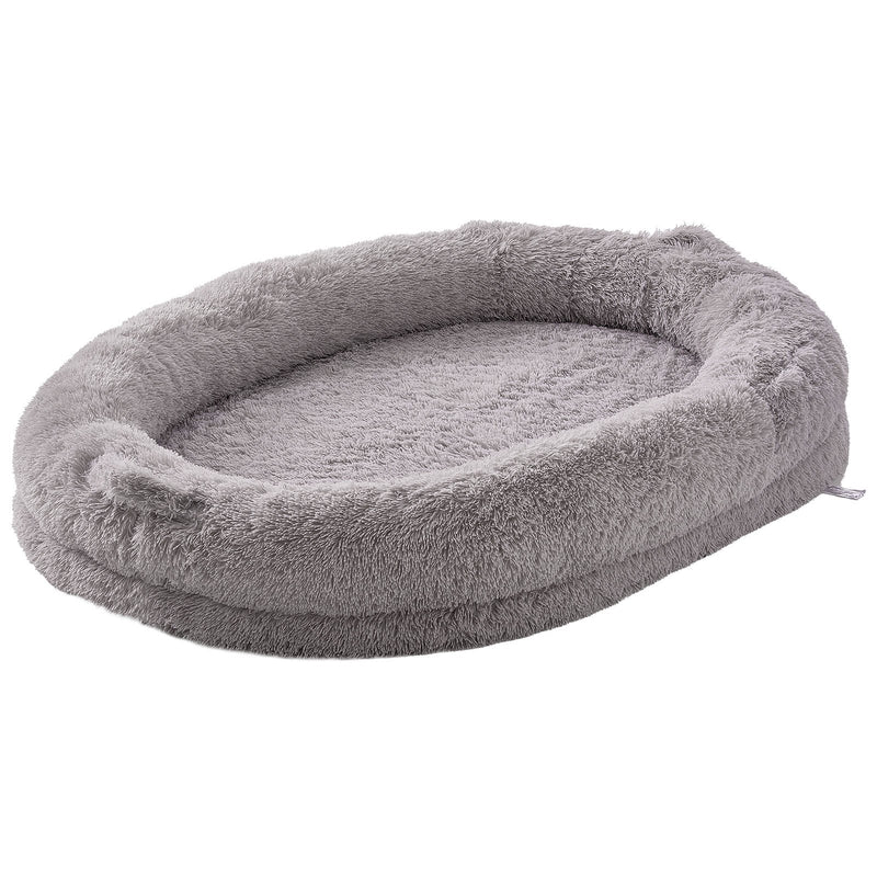 Human Dog Bed 1820x1220x250mm Washable PV Velvet Bean Bed