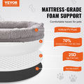 Human Dog Bed 1820x1220x250mm Washable PV Velvet Bean Bed
