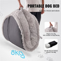 Human Dog Bed 1820x1220x250mm Washable PV Velvet Bean Bed