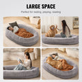 Human Dog Bed 1820x1220x250mm Washable PV Velvet Bean Bed