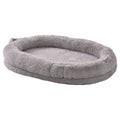 Human Dog Bed 1820x1220x250mm Washable PV Velvet Bean Bed