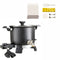 Wax Melter for Candle Making, 5 Liter Large Electric Wax Melting Pot Easy Pour Spout, 4-level Temperature Control, Easy Clean for Candle Soap Cream Beauty Bulk Production Business or Home