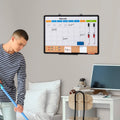24x18 Monthly Calendar Whiteboard Cork Board Combo Magnetic