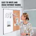 Whiteboard Cork Board Combo 48x36 Magnetic Dry Erase Wall Mount
