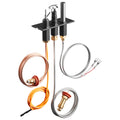 Gas Pilot Assembly Natural Gas Ignition Fireplace Replacement Kit