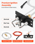Gas Pilot Assembly Natural Gas Ignition Heatilator Heat Glo Quadra-Fire