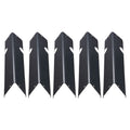 Flavorizer Bars, 44cm Grill Replacement Part, for Weber Genesis ll 310 315 335 340, E/S 325s, ES/SX 325s, E/S 335, EX/SX/EPX-335 Grills, Porcelain-enameled Steel Thicker Heat Plate, 5 Pack