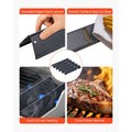 Flavorizer Bars, 44cm Grill Replacement Part, for Weber Genesis ll 310 315 335 340, E/S 325s, ES/SX 325s, E/S 335, EX/SX/EPX-335 Grills, Porcelain-enameled Steel Thicker Heat Plate, 5 Pack