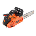 25cc 305mm Gas Chainsaw 0.75kW Dual Fuel Tank Wood Cutting