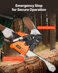 40cc Gas Chainsaw 355mm 1.3kW Petrol Powered Wood Cutting