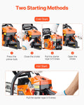 58cc Gas Chainsaw 508mm 2.0kW Wood Cutting Tree Trimming