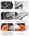 58cc Gas Chainsaw 508mm 2.0kW Wood Cutting Tree Trimming