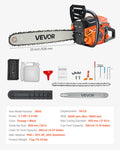 58cc Gas Chainsaw 508mm 2.0kW Wood Cutting Tree Trimming