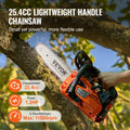 VEVOR Gasoline Chainsaw 25.4cc 304.8mm Gas Powered Wood Cutting