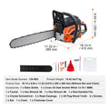 58CC 508mm Gasoline Chainsaw Gas Powered Wood Cutting Engine Gas Chain Saw