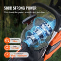 58CC 508mm Gasoline Chainsaw Gas Powered Wood Cutting