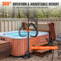 Hot Tub Handrail, 360 Rotatable Spa Side Handrail with 35