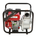 Gasoline Engine Water Pump, 80 mm, 7HP 265 GPM, 43 m Lift, 7 m Suction, 4-Stroke Gas Powered Trash Water Transfer Pump Portable High Pressure with 25ft Hose for Irrigation Pool, EPA Certified
