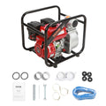 Gasoline Water Pump 7HP 265GPM 80mm Portable Trash Transfer