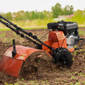 Tiller Cultivator Gas 212CC 4-Stroke 4 Steel Tines