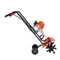 31CC 4-Stroke Gas Powered Tiller Cultivator 4 Steel Tines