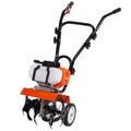 43CC Gas Powered Tiller Cultivator 2-Stroke 4 Steel Tines