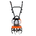 43CC Gas Powered Tiller Cultivator 2-Stroke 4 Steel Tines