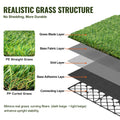 Artificial Grass Tiles 18 Pack 12x12