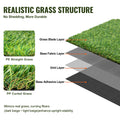 Artifical Grass, 6 x 10 ft Rug Green Turf, 1.38