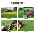 Artifical Grass, 6 x 10 ft Rug Green Turf, 1.38