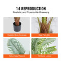 Artificial Palm Tree 1219mm Tall Faux PE Plant Anti-Tip Indoor Outdoor
