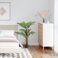 Artificial Palm Tree 1219mm Tall Faux PE Plant Anti-Tip Indoor Outdoor