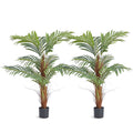 Artificial Palm Tree 1219mm Tall Faux PE Plant Anti-Tip Indoor Outdoor