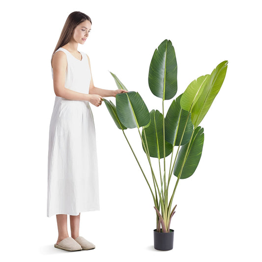 Articial 1.5m Birds Paradise Fake Tree PE Faux Plant Indoor Outdoor