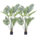 Artificial Palm Tree 1.5m Tall PE Fake Plant Indoor Outdoor Decor